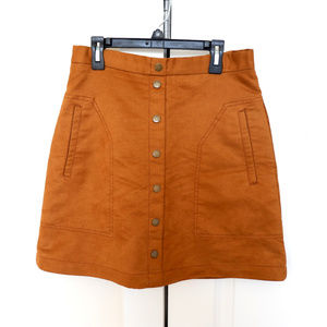 Tan Suede H&M Skirt